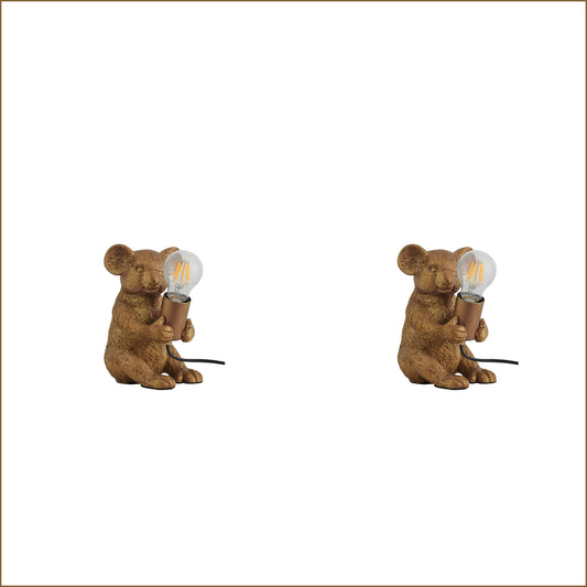 2 X Lexi Lighting Koala Sitting Desk Lamp