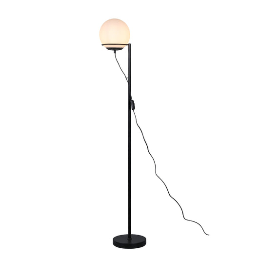 2 X Lexi Lighting Sphera Floor Lamp - Opal Glass