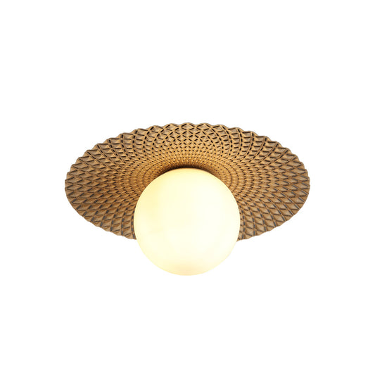Lexi Lighting Orbis Ceiling/Wall Light - Yellow Black