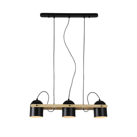 Lexi Lighting Pivota 3 Lights Pendant Lignt - Black