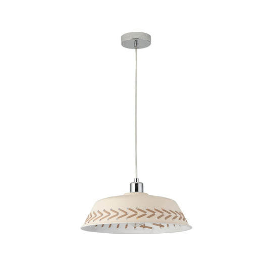 Lexi Lighting Wokson Pendant Light - Cream