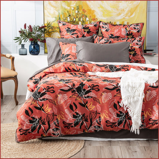 Euro Pillow Case Renee Taylor 300 TC Cotton Nora