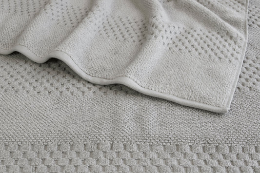 Algodon Portland Hand Towel - 40x70cm (Silver/Grey)