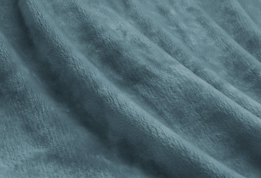 Ardor Boudoir Lucia Luxury Plush Velvet Blanket - King Single (Stormy Sea)