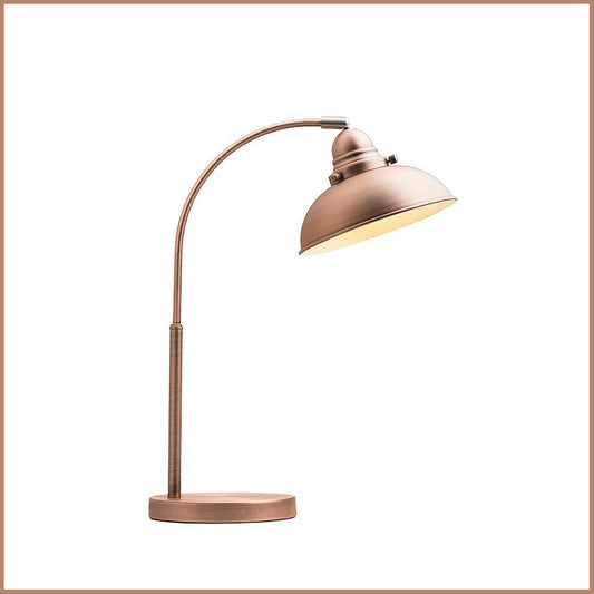 Lexi Lighting Manor Metal Table Lamp - Antique Copper