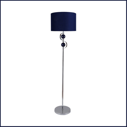 Lexi Lighting Rialto Floor Lamp - Navy