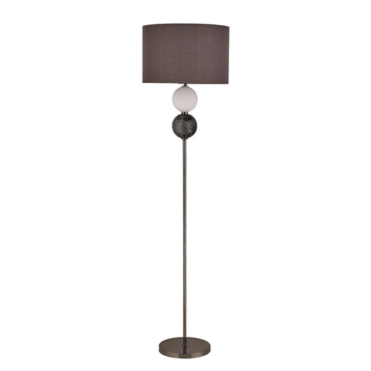 Lexi Lighting Murano Floor Lamp Pewter