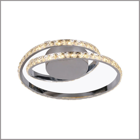 2 X Lexi Lighting Agamani Dimmable LED Ceiling Light