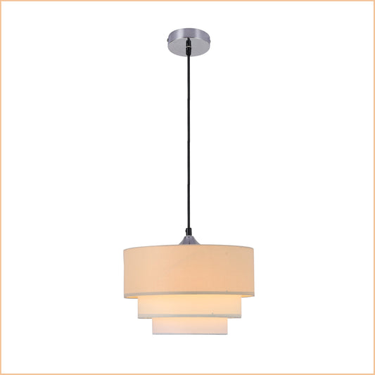 2 X Lexi Lighting Isabelle 1LT Pendant White