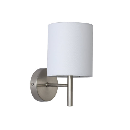 2 X Lexi Lighting Blanche Wall Light - Satin Chrome