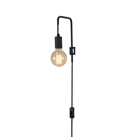 Lexi Lighting Lorin Wall Light - Black