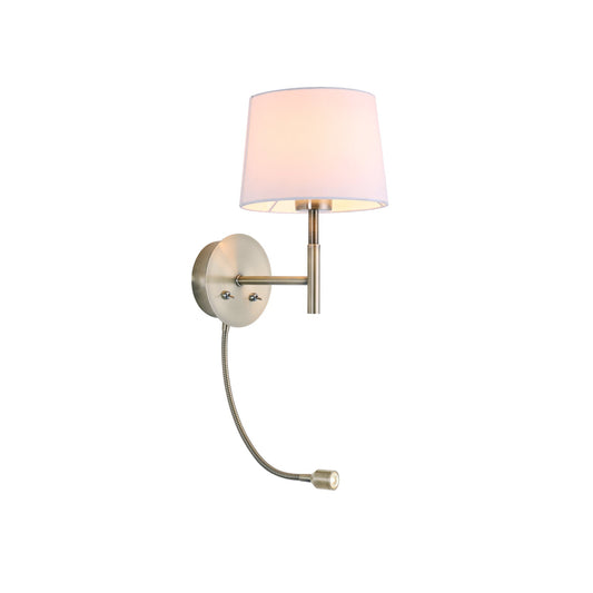 Lexi Lighting Riley Wall Light - Antique Brass