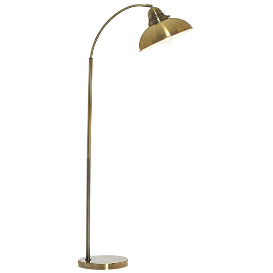 Lexi Lighting Manor Metal Floor Lamp - Weathered Brass