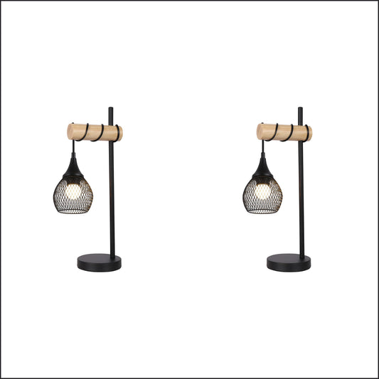 2 X Lexi Lighting Lars Table Lamp