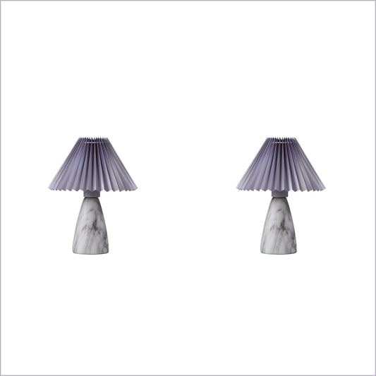 2X Lexi Lighting Navia Table Lamp - Grey