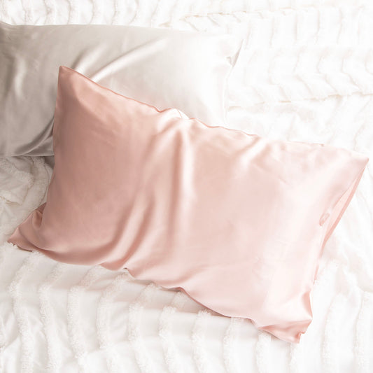 Renee Taylor 100% Mulberry Silk Standard Pillow Case Blush