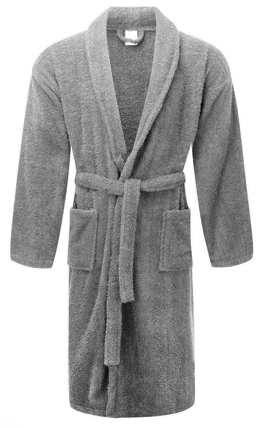 Renee Taylor Chalet Quick Dry Terry Cotton Bath Robes Small/ Medium Fossil