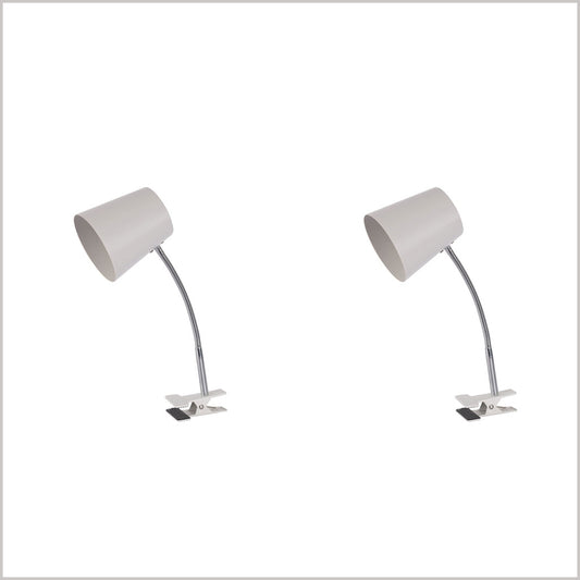 2 X Lexi Lighting Ellie Table Lamp White