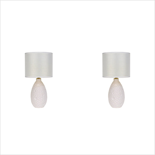 2 X Lexi Lighting Hass Ceramic Table Lamp