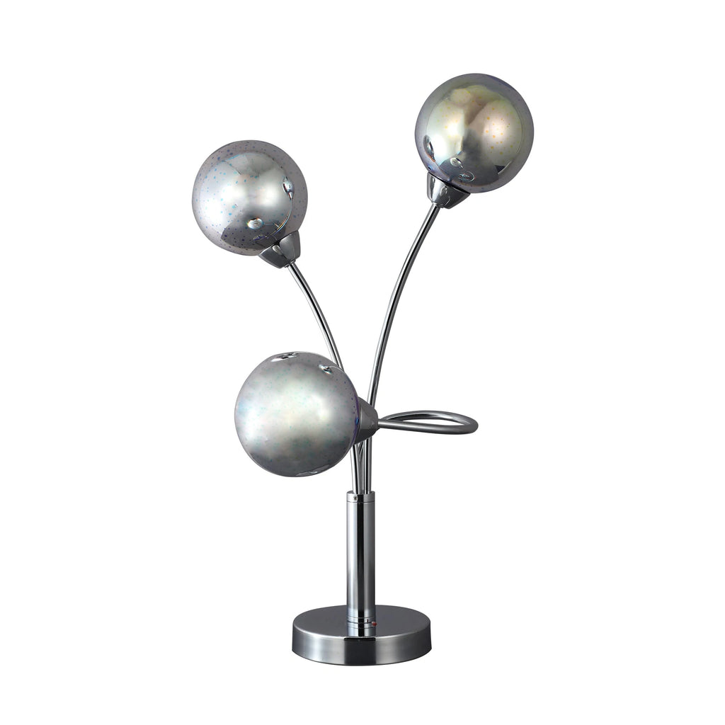 uturistic Candice Table Lamp on circular base