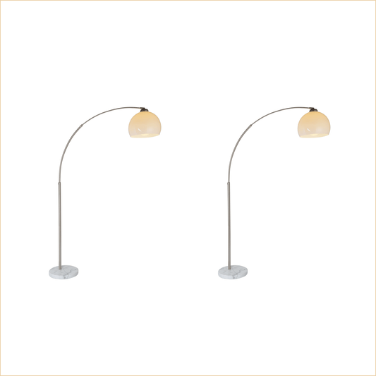 2 X Lexi Lighting Beam Acro Floor Lamp