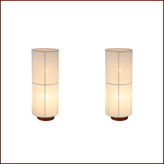 2 X Lexi Lighting Ailsa Linen Floor Lamp