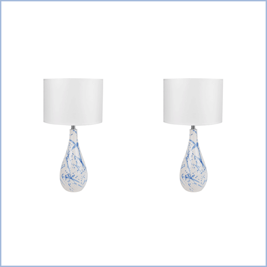 2 X Lexi Lighting Ashleigh Table Lamp