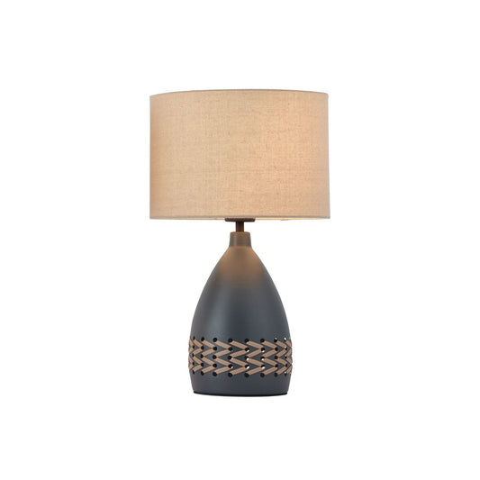 Lexi Lighting Piper Table Lamp - Grey