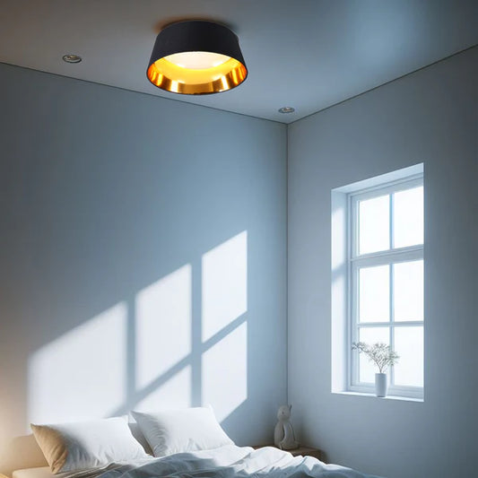 Lexi Lighting Flushella Ceiling Light - Black