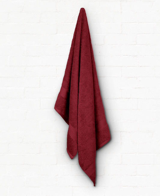 Algodon St Regis Collection Bath Towel - 68x140cm (Berry)