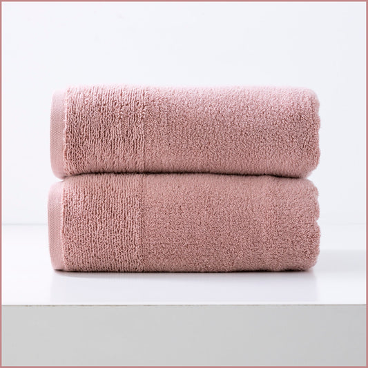 Renee Taylor Aireys 650 GSM Zero Twist 2 Pack Bath Sheet Towel  Cherwood