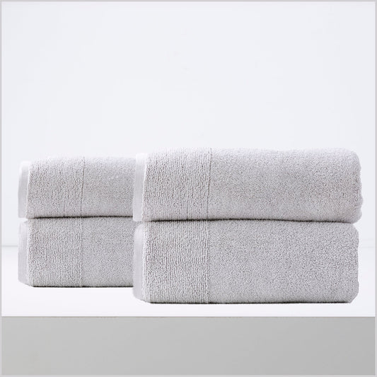 Renee Taylor Aireys 650 GSM Zero Twist 4 Pack Bath Sheet Towel  Vapour