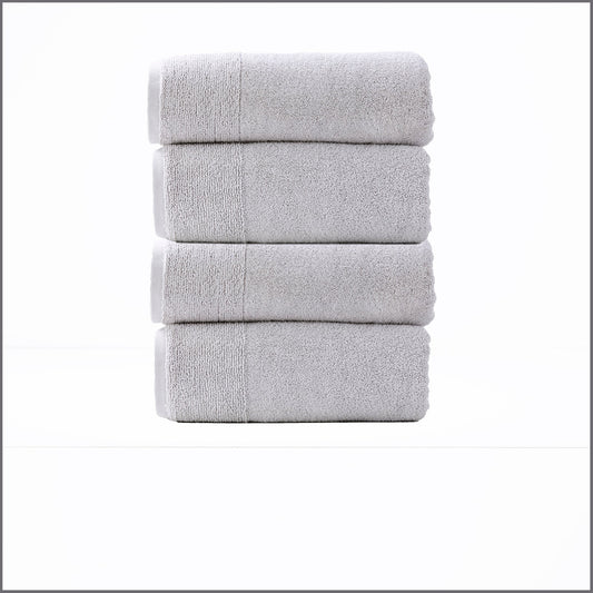 4 Piece Bath Towel Renee Taylor Aireys 650 GSM Zero Twist Vapour