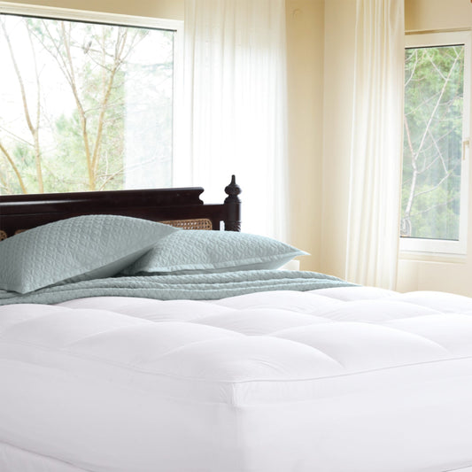 King Bed Renee Taylor Platinum 1500 GSM High Loft Fully Fitted Mattress Topper
