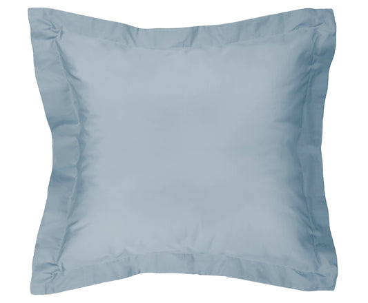 Algodon 300TC Cotton Euro Pillowcase - 65X65cm (Faded Denim)