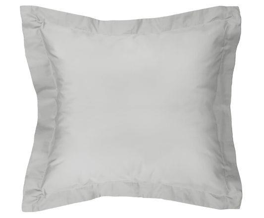 Algodon 300TC Cotton Euro Pillowcase - 65X65cm (Silver)