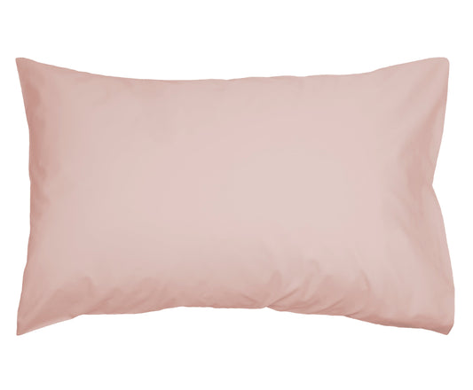 Algodon 300TC Cotton Twin Pack Pillowcase - 48X74cm (Blush)