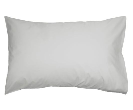 Algodon 300TC Cotton Twin Pack Pillowcase - 48X74cm (Silver)