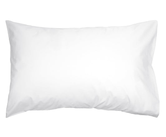 Algodon 300TC Cotton Twin Pack Pillowcase - 48X74cm (White)