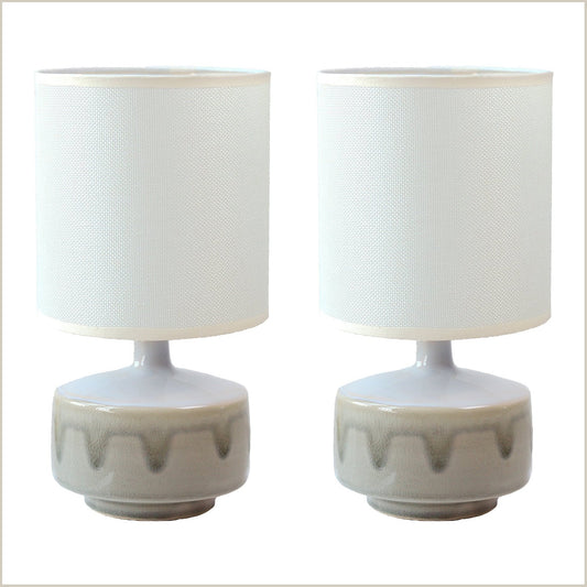 Lexi Lighting Braid Ceramic Table Lamp Set of 2