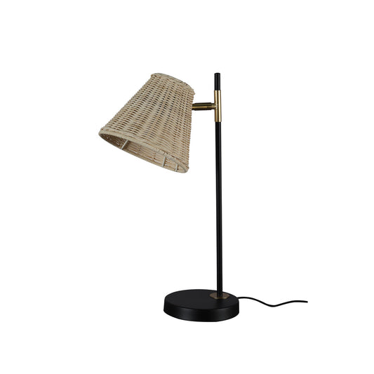 Lexi Lighting Yvette Rattan Table Lamp