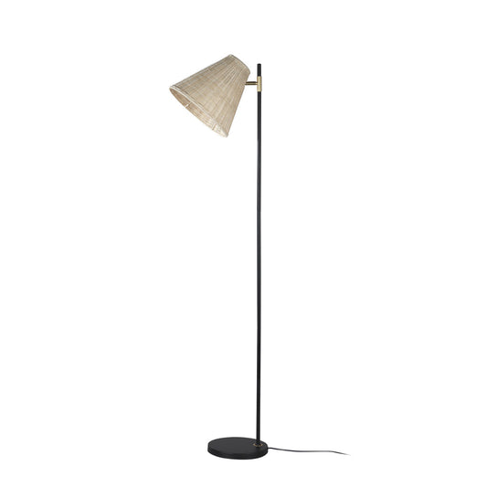 Lexi Lighting Yvette Rattan Floor Lamp