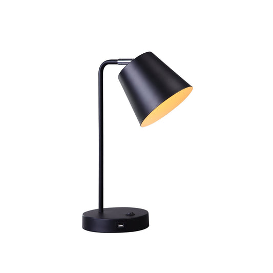 Lexi Lighting Mak USB Table Lamp - Black