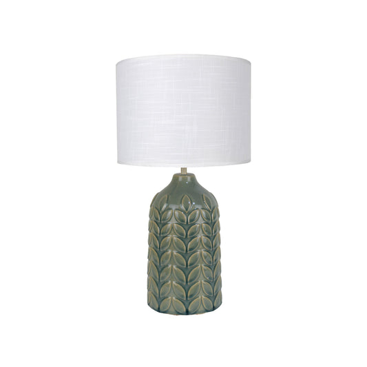 Lexi Lighting Bloom Ceramic Table Lamp - Green