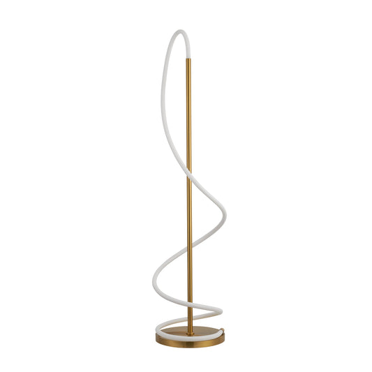 Lexi Lighting Lyona LED Floor Lamp - Gold