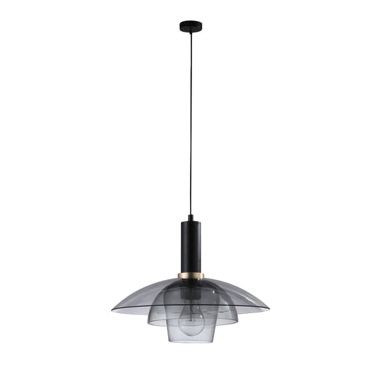 2 X Lexi Lighting Pabla Pendant Light - Grey